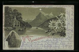 Mondschein-Lithographie Vierwaldstätter