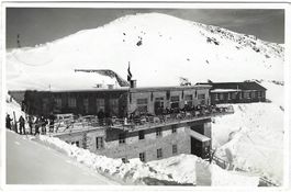 Alte AK Davos Parsennbahn Bergstation o 2.5.1935 Davos-Platz