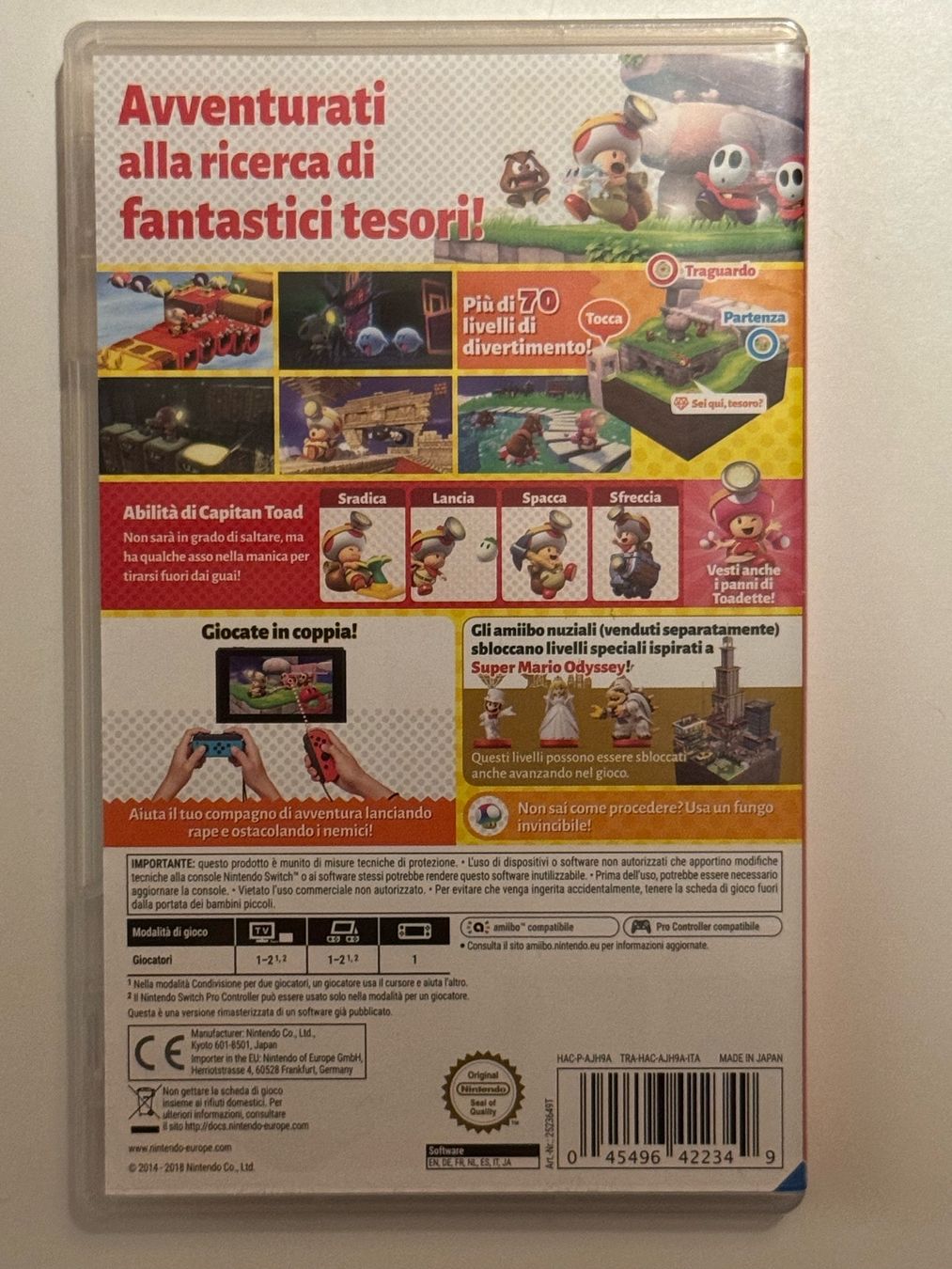 Nintendo Giochi: Captain Toad Treasure Tracker Nintendo Switch – Nuovo (secondo la descrizione) da Zürich venduto da jabo22 1