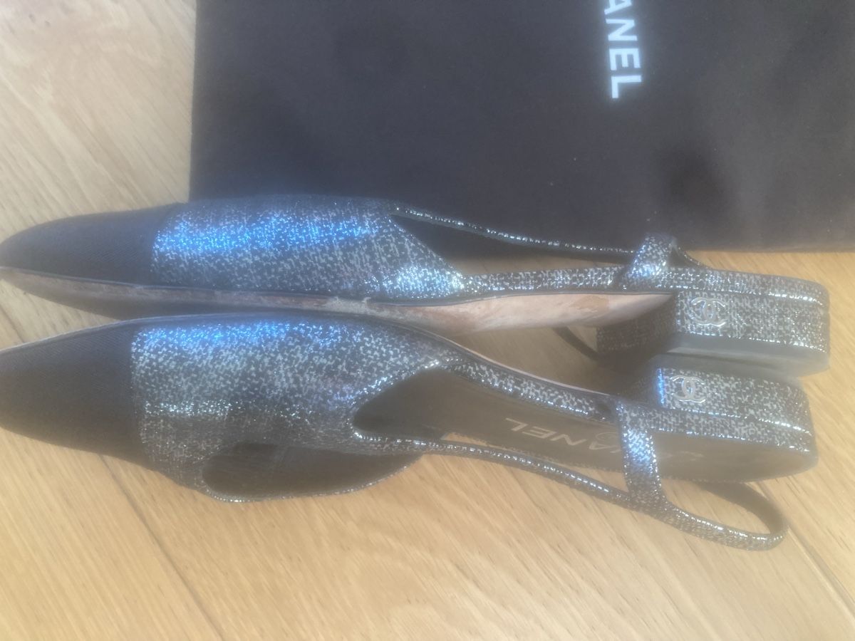 Chanel Chaussures femmes: Sling back Chanel – D'occasion à Montreux par princessleia 2