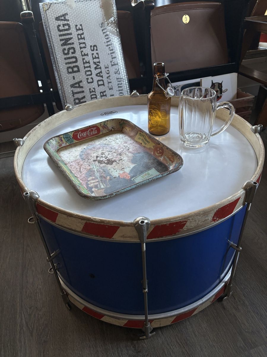 Tavoli: Vintage Trommel, Coffeetable, Tisch, Deko – Usato da Staufen venduto da timelessvintage 4