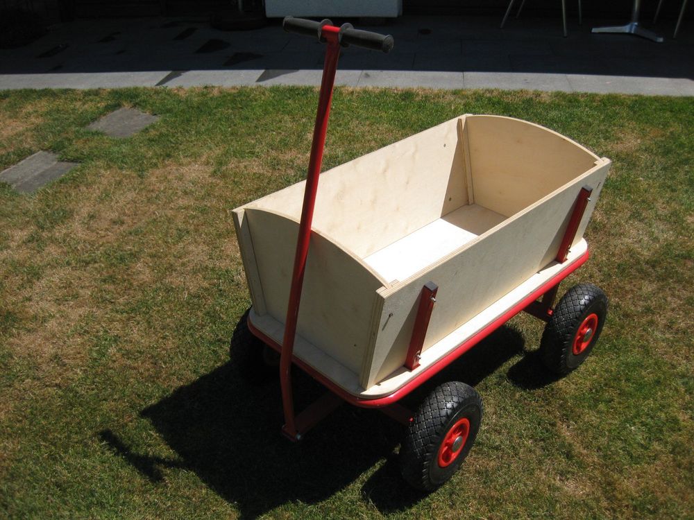  Foto zu Bollerwagen mit Luftreifen (Gebraucht) in Leuggern für CHF 50 – nur 