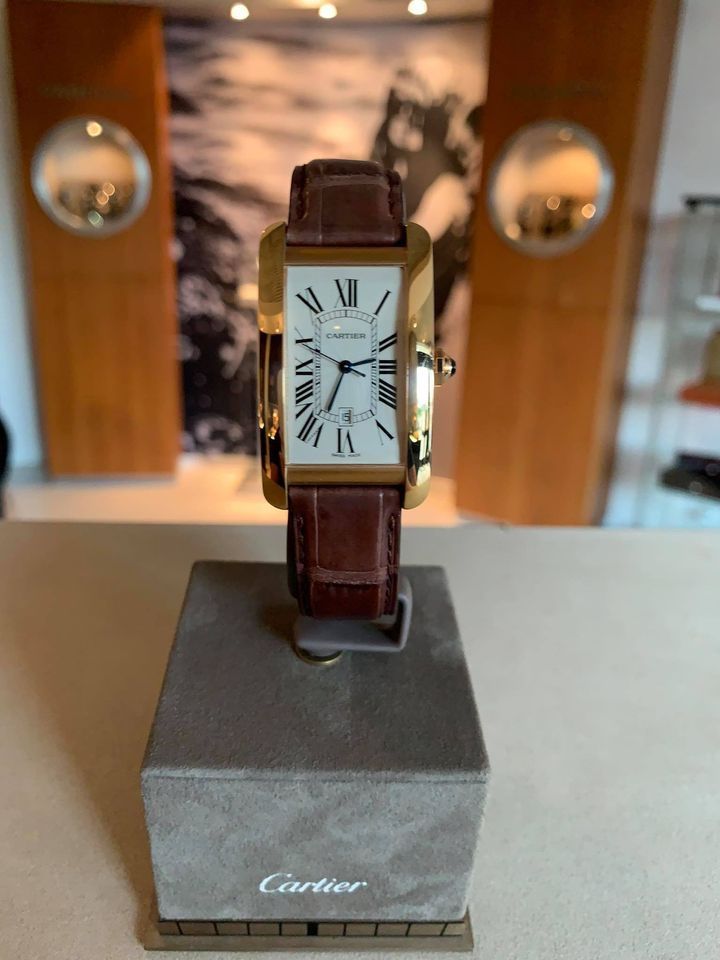 Cartier Uhren: CARTIER TANK AMERICAN  XL – Neu und originalverpackt aus Triesen von hor_6kx9 5