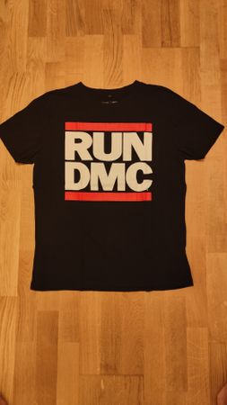 Schwarzes RUN DMC T-Shirt Gr. XL