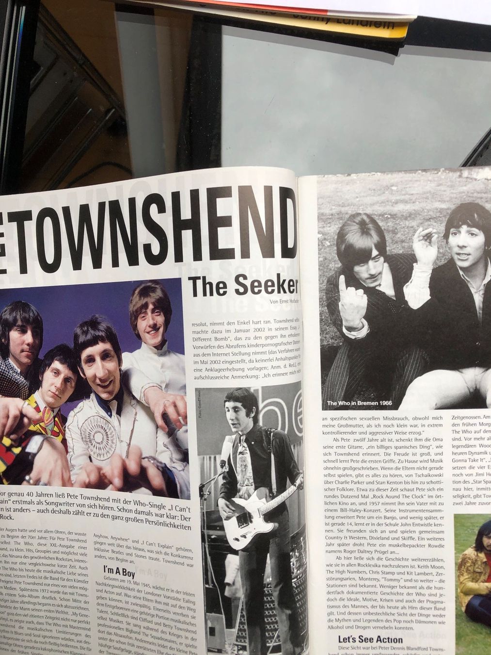 Riviste & Magazine: Pete Townshend – Usato da Aeschi SO venduto da Stones55 2