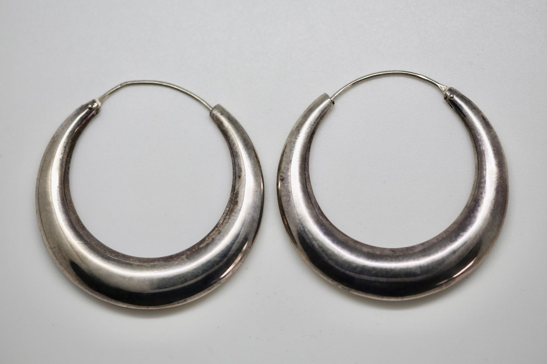 Ohrringe & -stecker: Kreolen aus Silber 925 – Gebraucht aus Reinach BL von Han-Numismatik