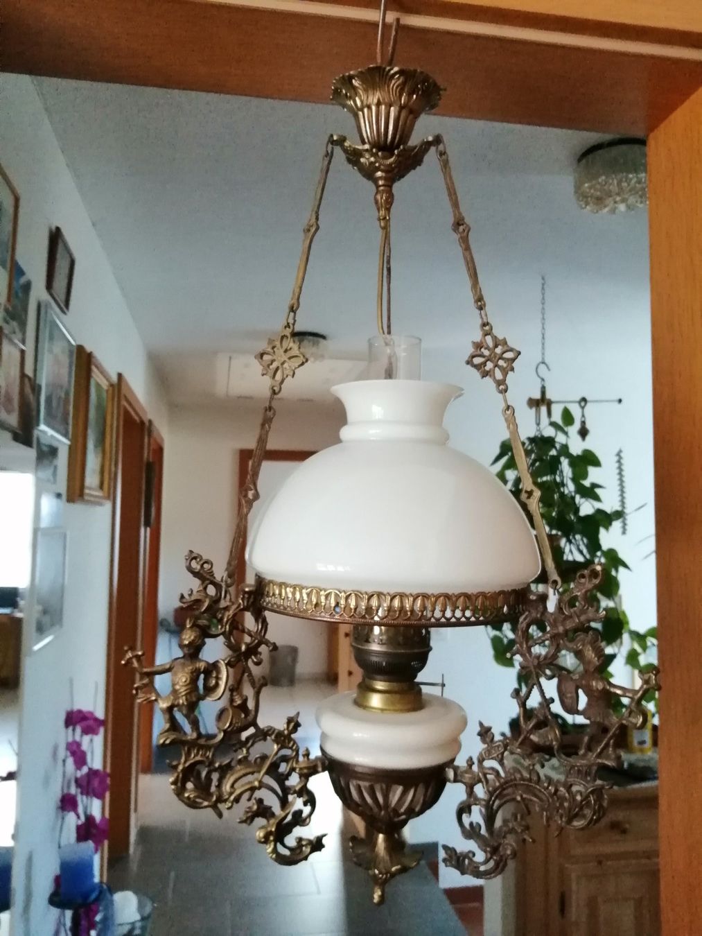 Lampes: 3 Antike Lampe – D'occasion à Werdenbergs par miliana1 1