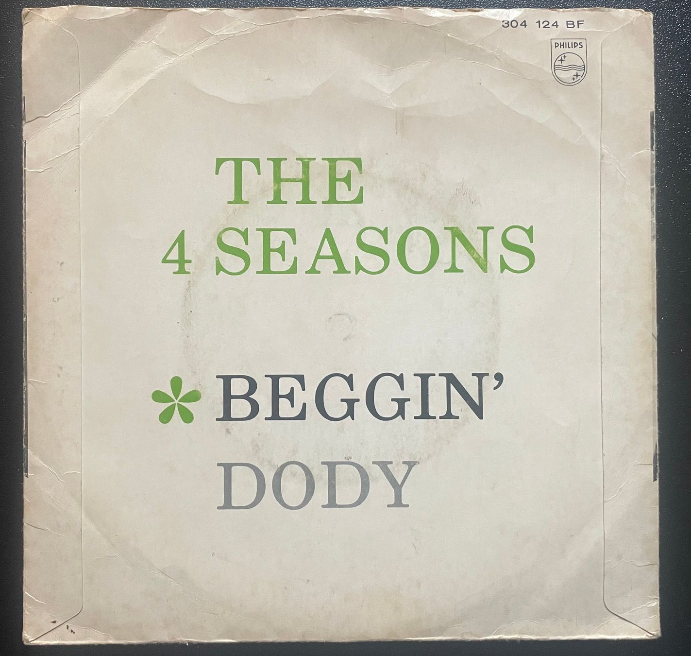 Dischi in vinile: 7", The 4 Seasons, Beggin' / Dody, NL – Usato da Kleinlützel venduto da Vinylspezi 1