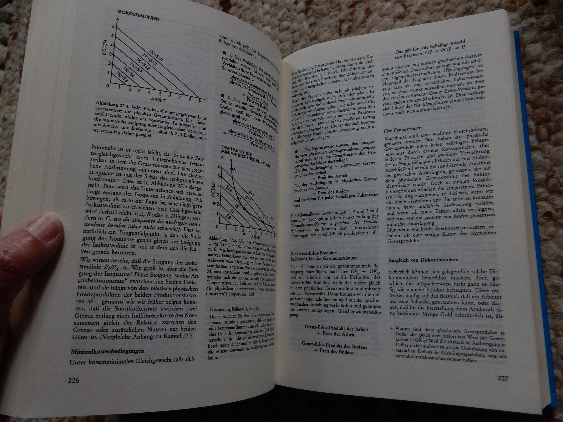 Bücher: Volkswirtschaftslehre 1 + 2 Paul A. Samuelson Studium – Gebraucht aus Jona von JOberg_25 6