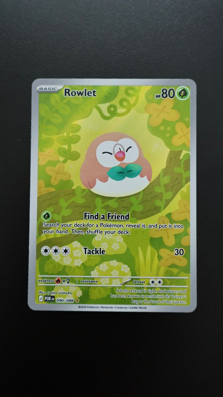 Pokémon Cartes à collectionner: Pokémon Rowlet #90 Illustration Rare – Neuf avec emballage d'origine à Obfelden par vivialexandra