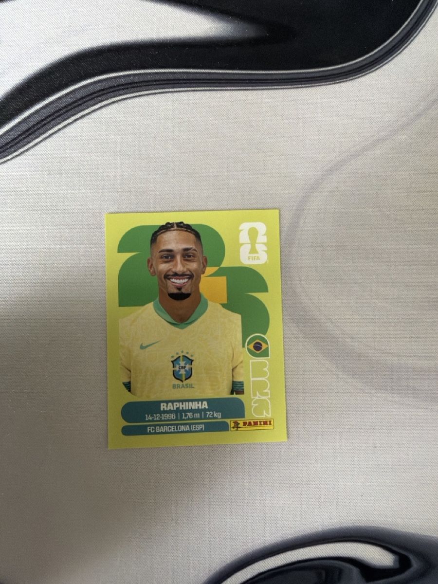 Panini Carte collezionabili: Panini Sticker Raphinha BRA NR. 19 – Nuovo (secondo la descrizione) da Wangen an der Aare venduto da Gabriel008