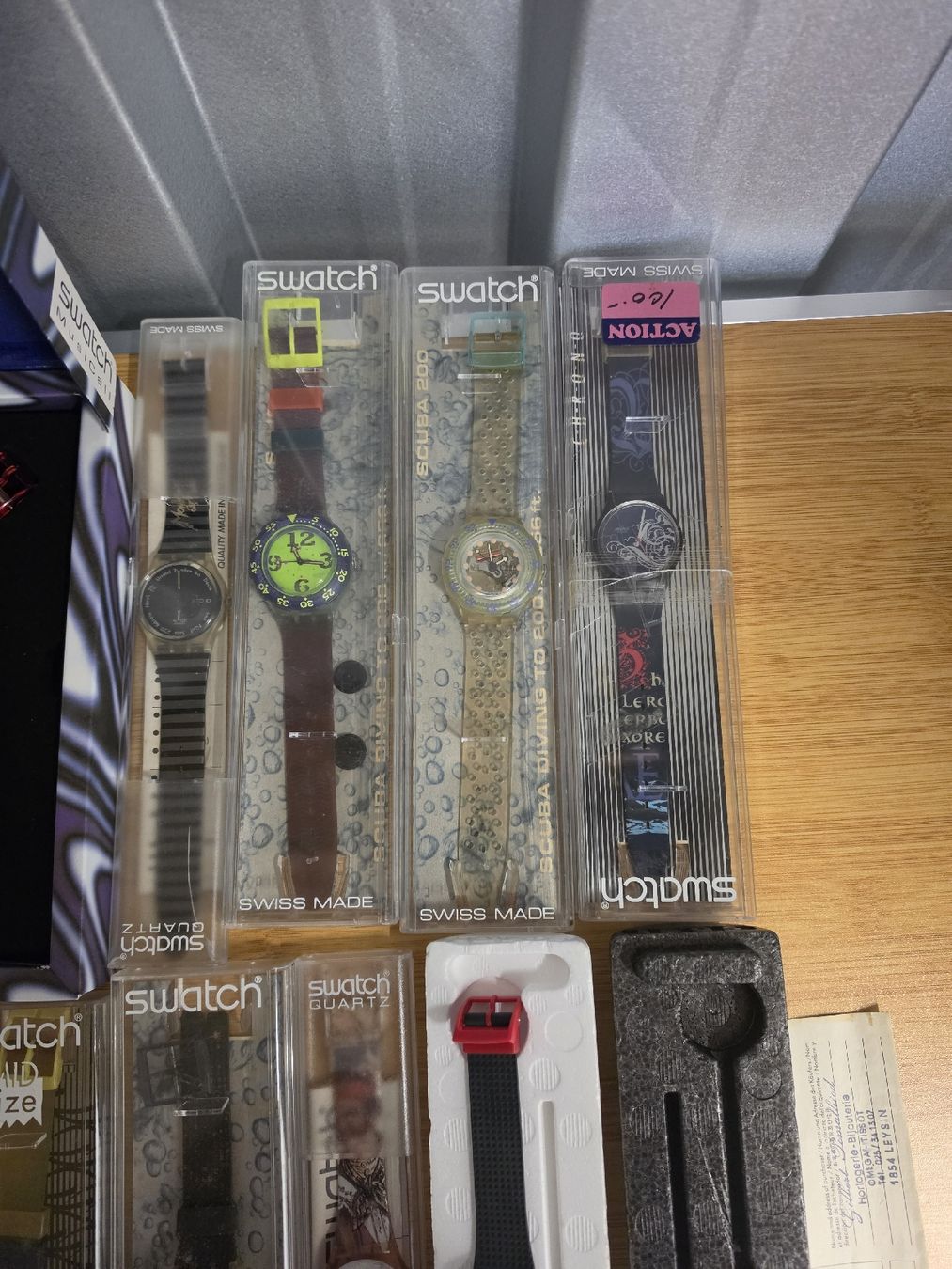Swatch Uhren: lot de swatch !!!Rare!!! – Gebraucht aus Val-d'Illiez von AntiqueG 6