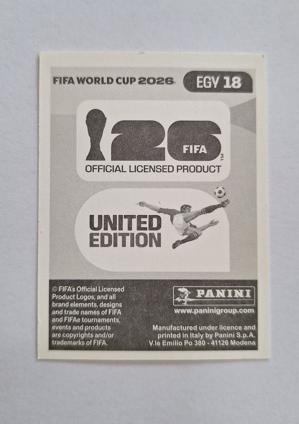 Panini Carte collezionabili: Panini Mostafa Mohamed EGY 18 – Nuovo (secondo la descrizione) da Romanens venduto da Crocette 1