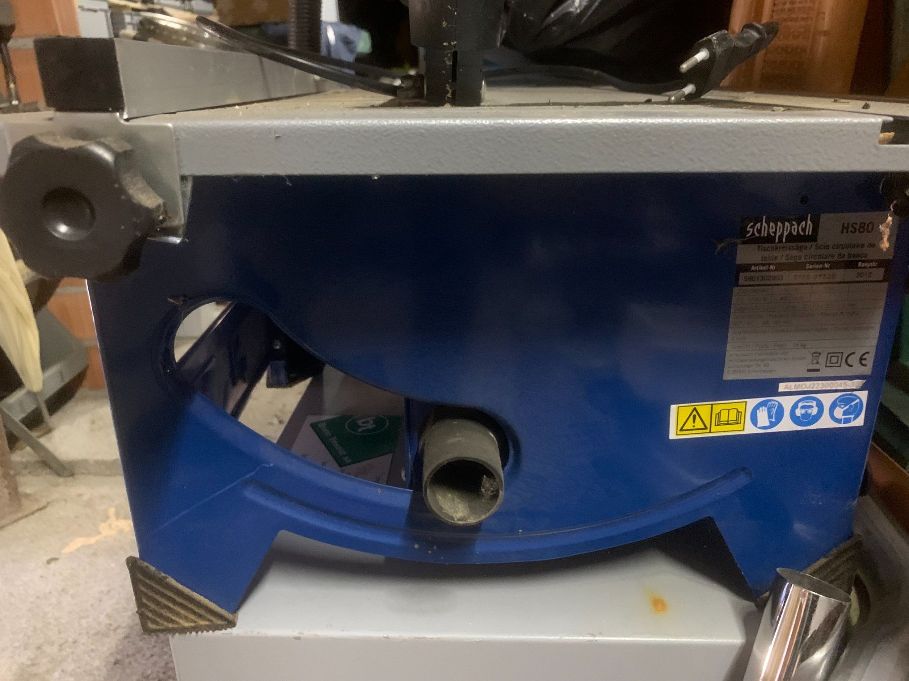 Scheppach Seghe: CIRCOLARE DA TAVOLO SCHEPPAC HS 80 NUOVA – Nuovo (secondo la descrizione) da Cadro venduto da Tresoldi-Classic 1