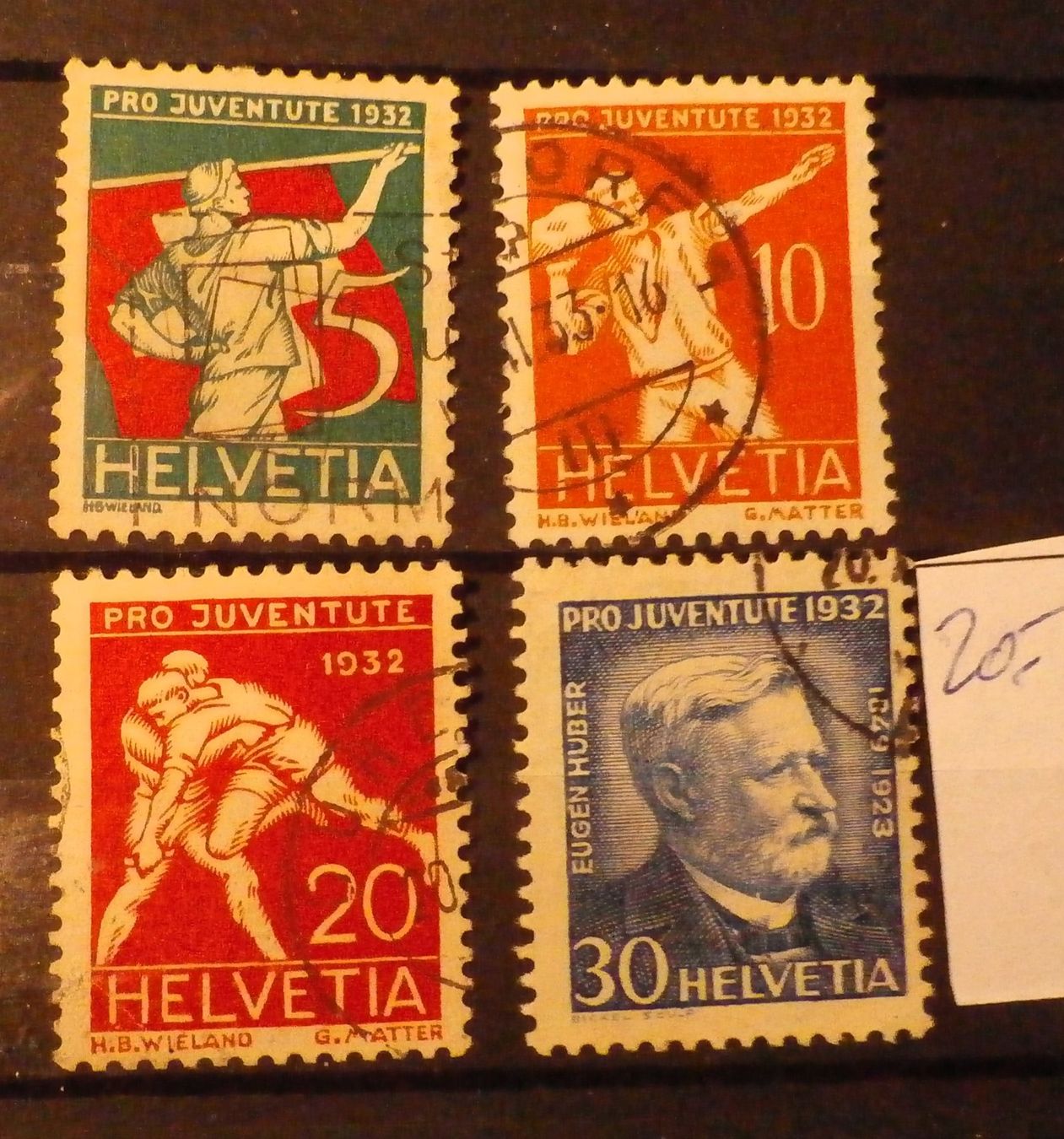 Tutti i francobolli: PJ 1932 – Usato da Kehrsatz venduto da Bernherb2 1