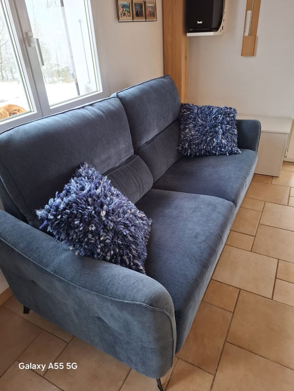 Divani: canapé relax 3 places – Usato da Travers venduto da cserv