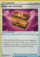 TCG POKEMON Verlorener Ursprung DE LOR 154 Kiste des Unheils