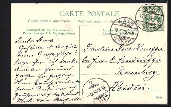 Cartes postales: AK Wald, Strassenpartie mit Wohnhäusern – D'occasion à Berlin par bartko-reher 1
