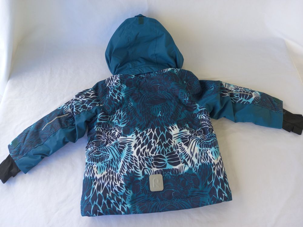 Reima Laanila Skijacke Petrol Weiss Schwarz Neu (Neuf (Voir