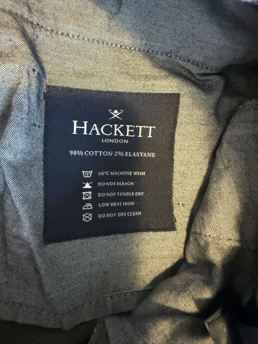 Hackett Pantaloni: Hackett London Cord Chinos - Grey - Size 32L – Usato da Zollikerberg venduto da MK-13 5