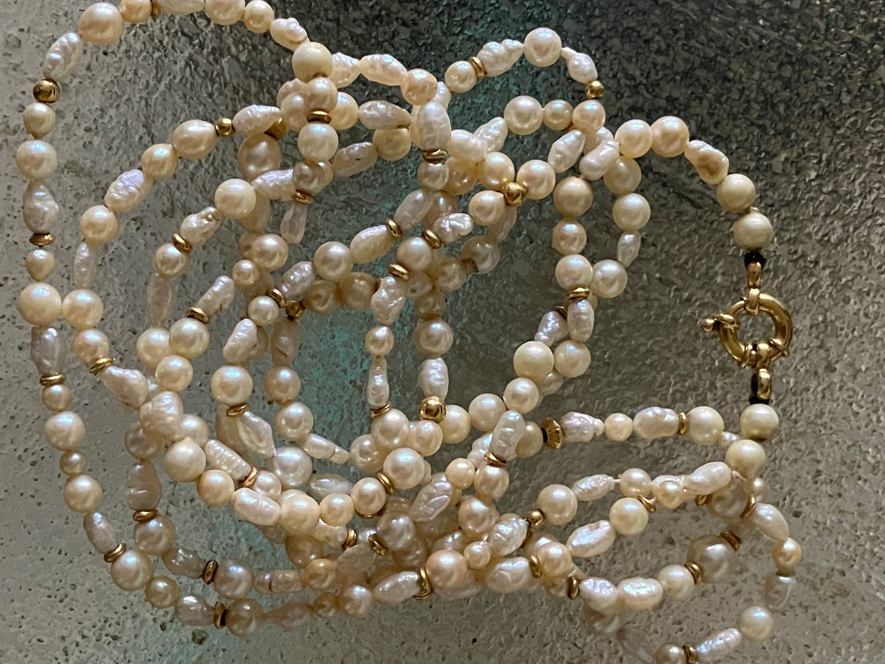 Catenine: Lunghissimo sautoir di perle – Usato da Rancate venduto da FiorAngela011 2
