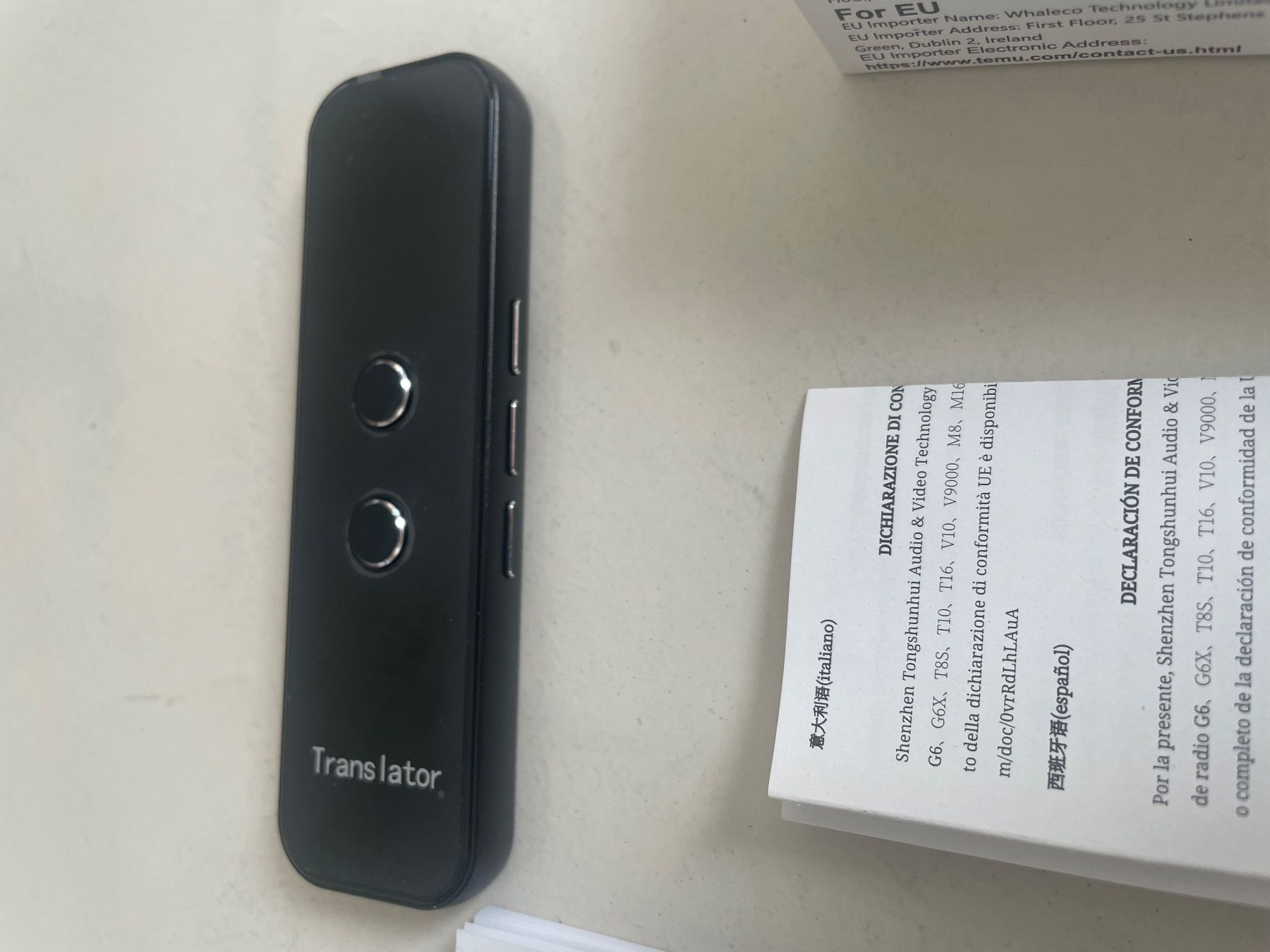 Lecteur multimedia & Streamer: Traduttore portatile – Neuf avec emballage d'origine à Minusio par Pink222 3