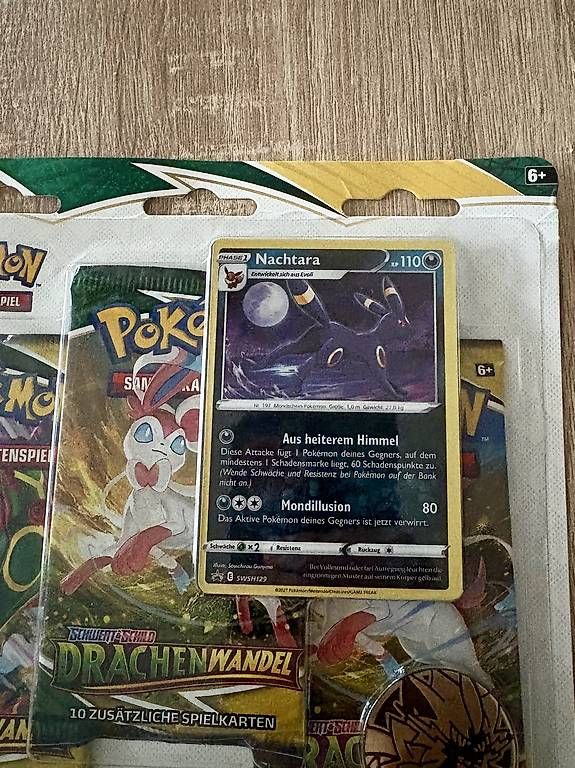 Pokémon Carte collezionabili: Drachenwandel 3er Blister DE – Nuovo e nell'imballaggio originale da Wallisellen venduto da JoshZh97