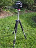 Mix Stativ Bilora 1122 - mit Manfrotto Stativkopf
