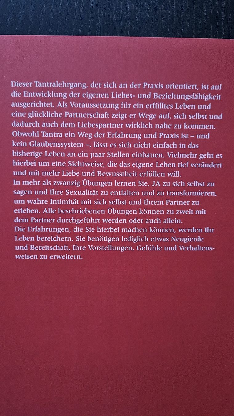 Bücher: Buch Tantra Astrid Bust, Bjørn Leimbach – Gebraucht aus Hildisrieden von Schteigeiss 1