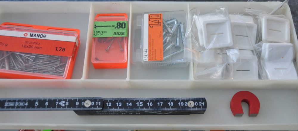 250-teiliges Bilder-Aufhängeset – Inkl. Nägel, Haken, Draht & Box Für Wandmontage