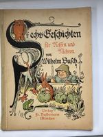 Wilhelm Busch Sechs Geschichten für Neffen und Nichten