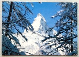 Matterhorn 4478 m bei Zermatt