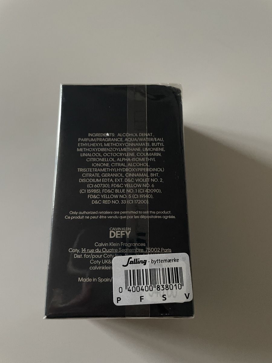 Calvin Klein Profumi & Eau de Toilette: Calvin Klein Defy perfume (50ml) – Nuovo e nell'imballaggio originale da Basel venduto da mar_fp5q 1