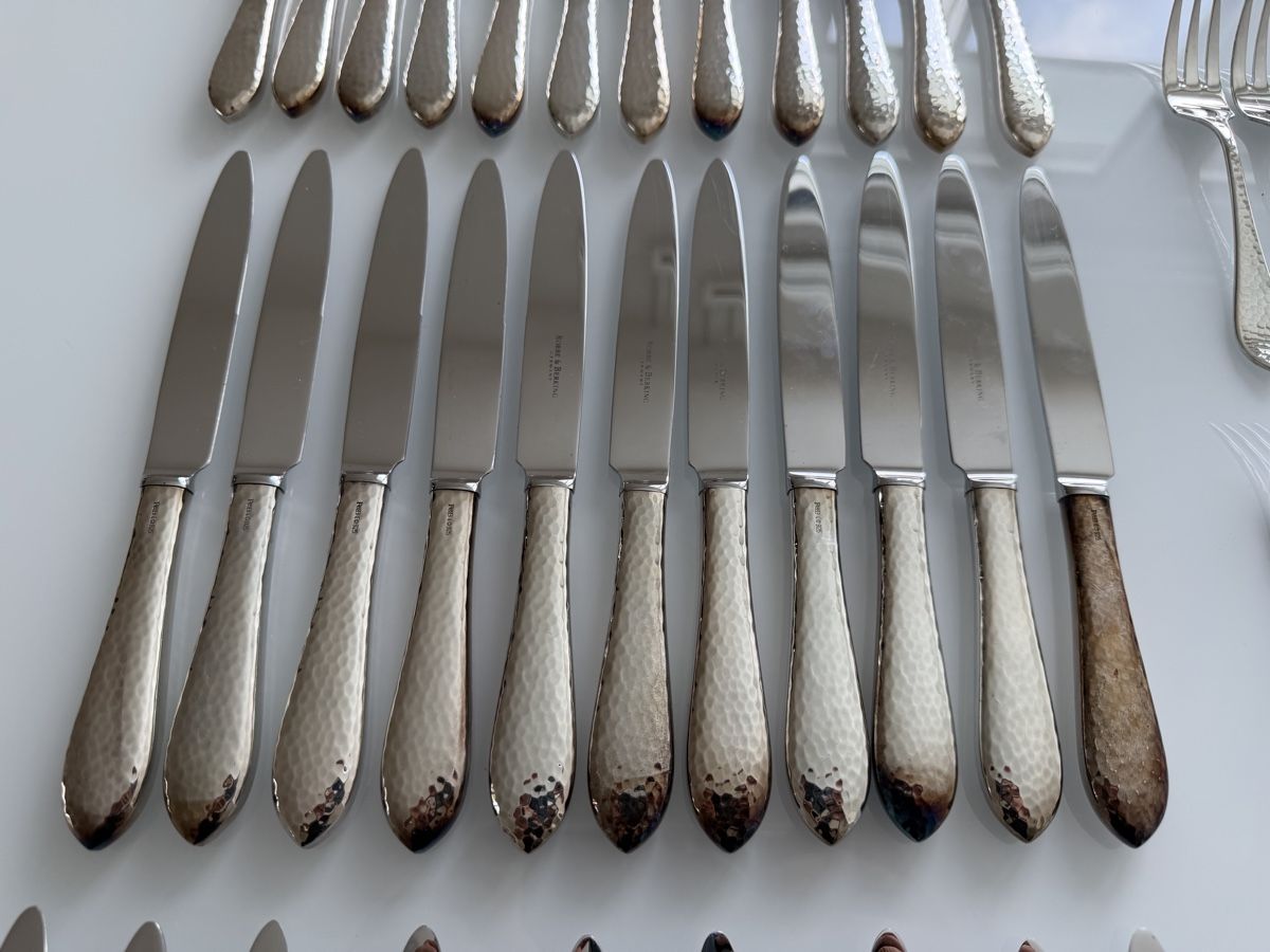 Robbe & Berking Bestecksets: 115-Teiliges Robbe & Berking 925 Silber.   – Gebraucht aus Horw von Mm-watch 8