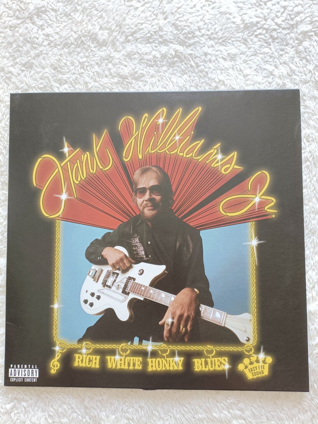Schallplatten: Hank Williams Jr. - Rich White Honky Blues  LP – Gebraucht aus Luzern von cryptonic79