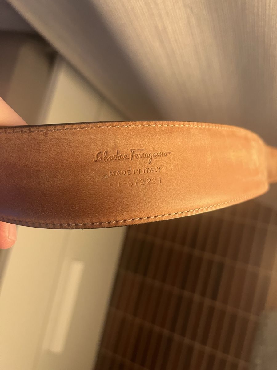 Salvatore Ferragamo Cinture: Ferragamo blue belt – Usato da St. Gallen venduto da moh_9622 1
