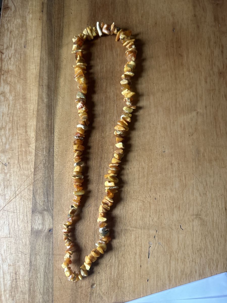 Catenine: Schöne Bernstein-Kette, butterscotch – Usato da Frauenfeld venduto da aluma14 4