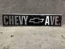Chevy Avenue usa Strassenschild 