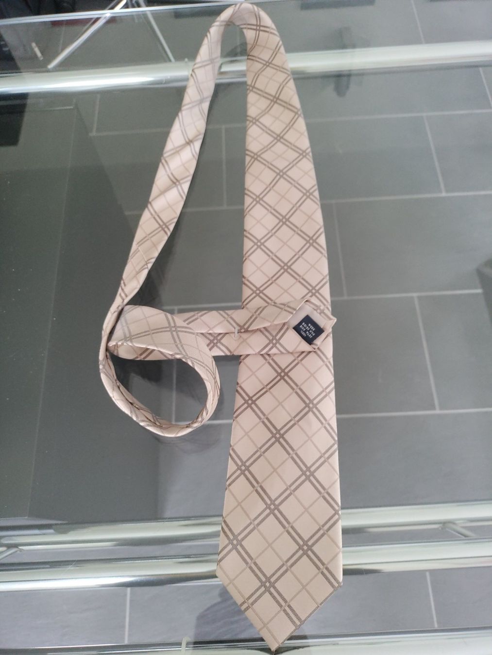 Cravatte: Cravate - Beige et brun – Usato da Avry-devant-Pont venduto da OBoss 1
