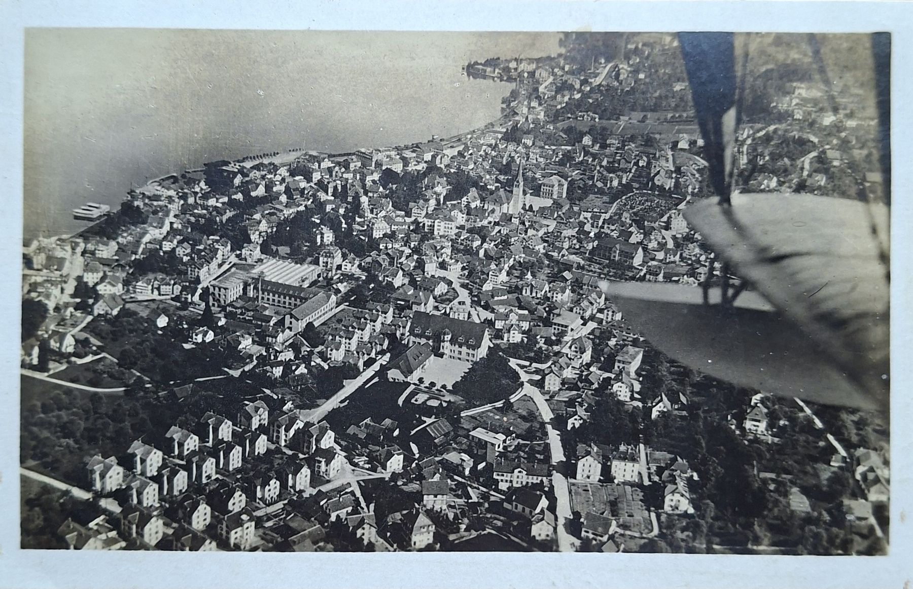 Cartoline postali: Flugpostkarte Wädenswil 1926 – Usato da Siebnen venduto da Leissav