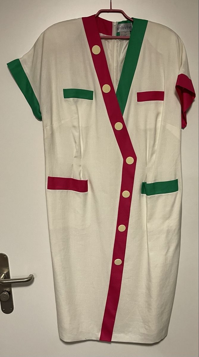Givenchy Kleider: Original vintage GIVENCHY Sommerkleid EN PLUS Grösse 46 – Gebraucht aus Embrach von selfie13