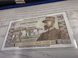 20 Francs Saint-Pierre-et-Miquelon 