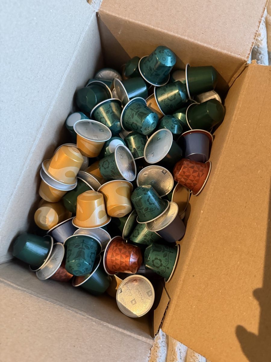 Nespresso Cibi & Specialità: Nespresso Kaffeekapseln gemischt diverse Sorten – Nuovo (secondo la descrizione) da Frauenfeld venduto da _elle.Mich9 6