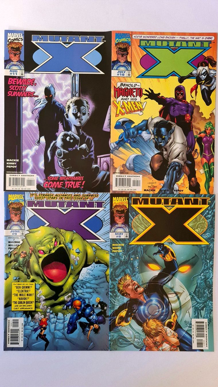 Fumetti: Mutant X Comic Hefte 1-11, plus Annual '99, Marvel Comics – Nuovo (secondo la descrizione) da Aesch BL venduto da pri_fp8t 3