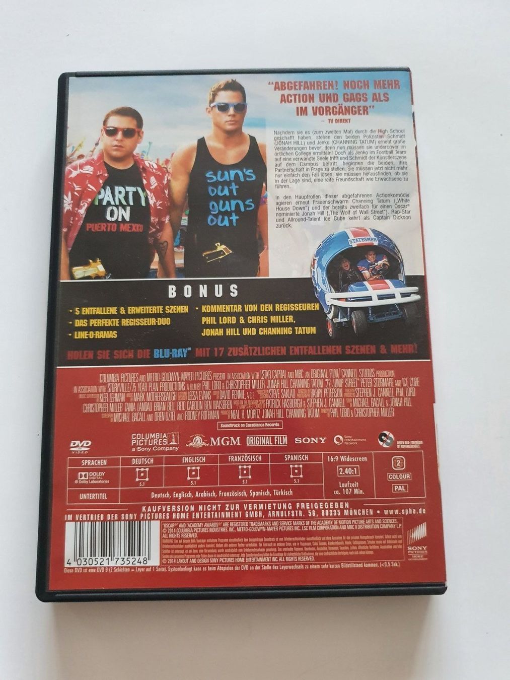 Tutti i DVDs: 22 Jumpstreet DVD – Usato da Oberdorf BL venduto da BaldenEagle 1