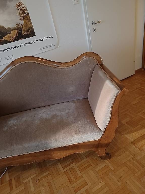Sofas: Echtes Empire-Sofa, Originalzustand, Fr. 150.-- – Gebraucht aus Basel von Barfuesserplatz01 4