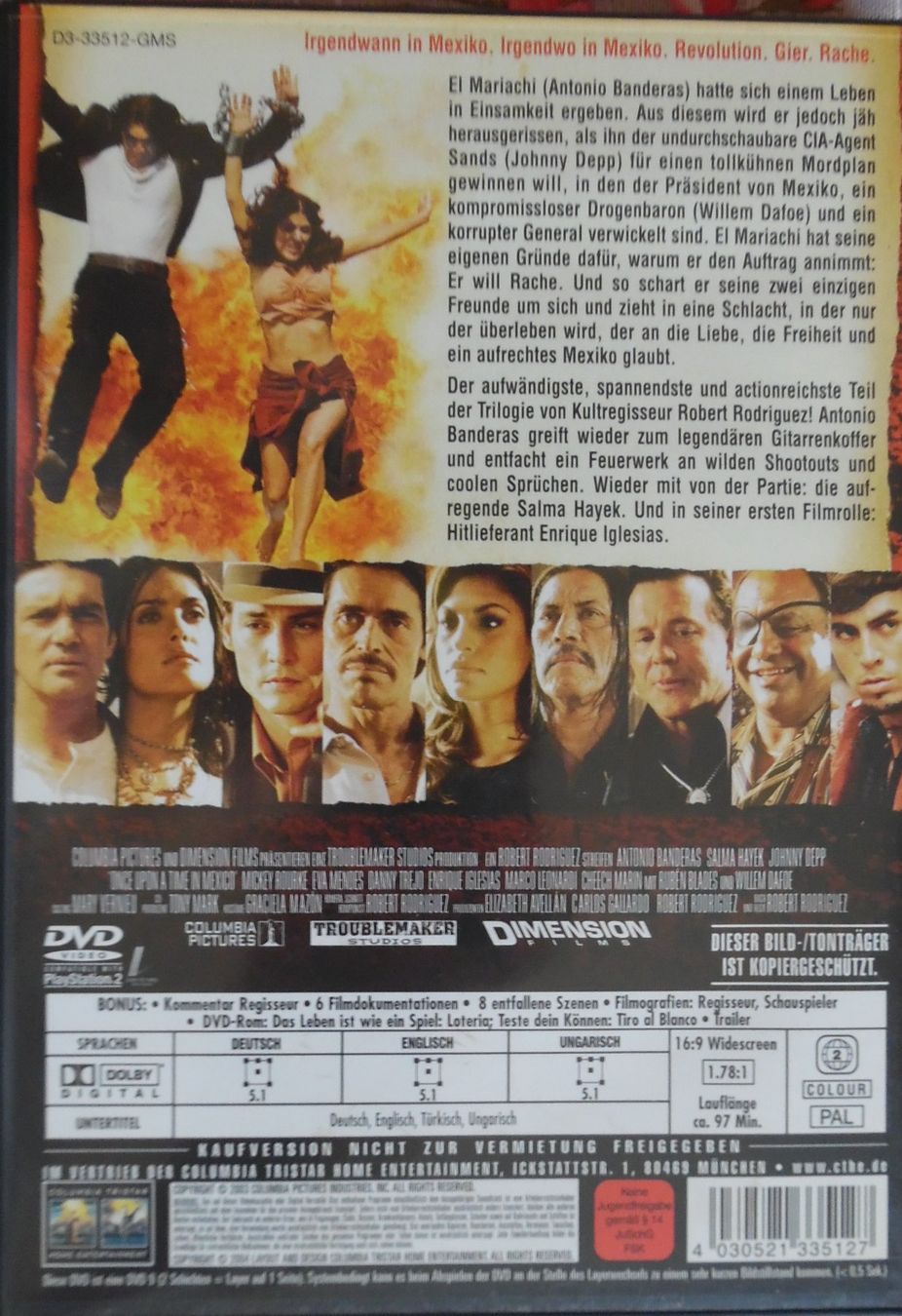 Tutti i DVDs: Irgendwann in Mexico – Usato da Bellinzona venduto da Luna093 2