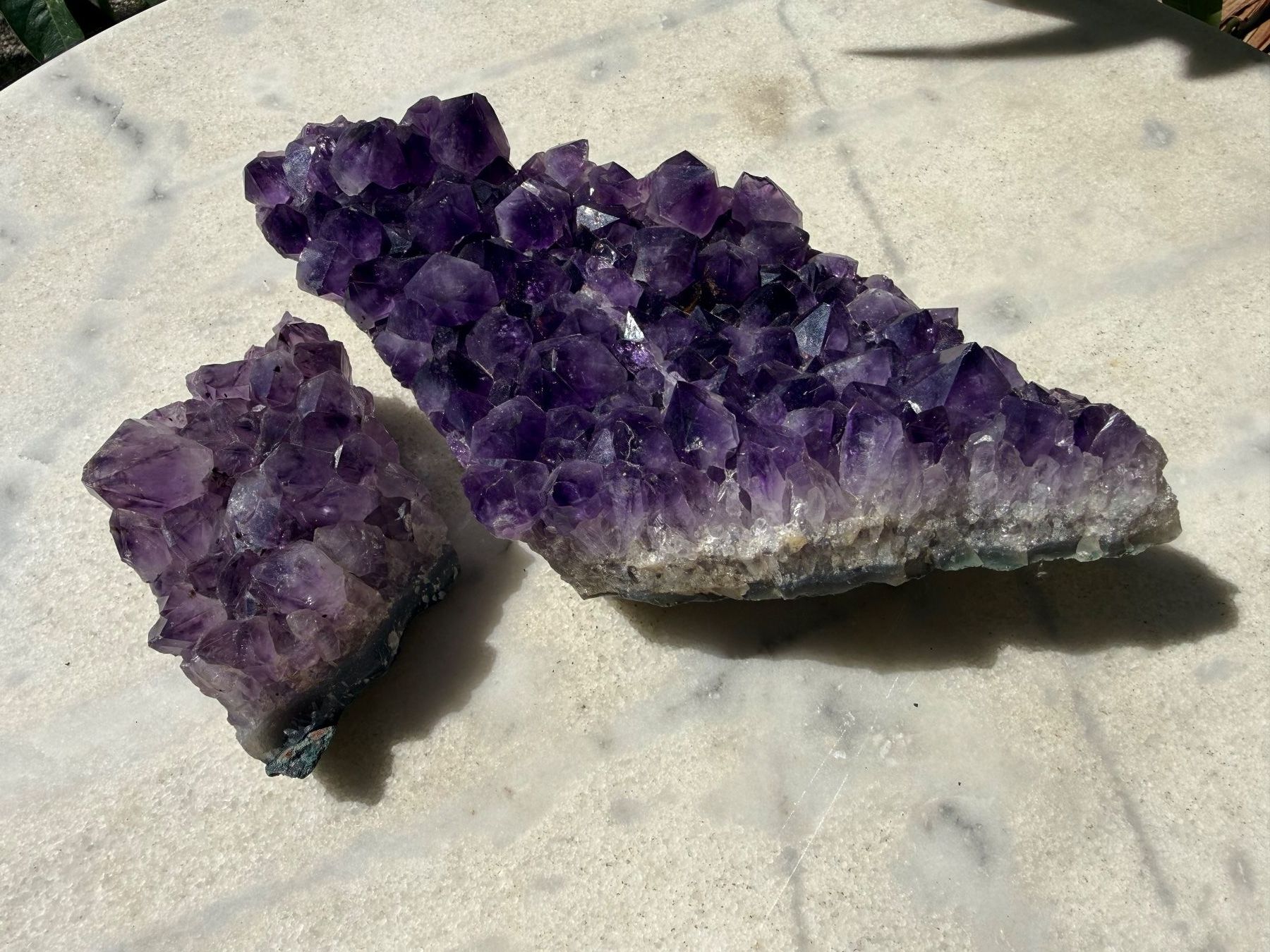 Minerali & Pietre curative: 2 Amethyst Geoden (?) – Usato da Rorbas venduto da tun_m7fz 1