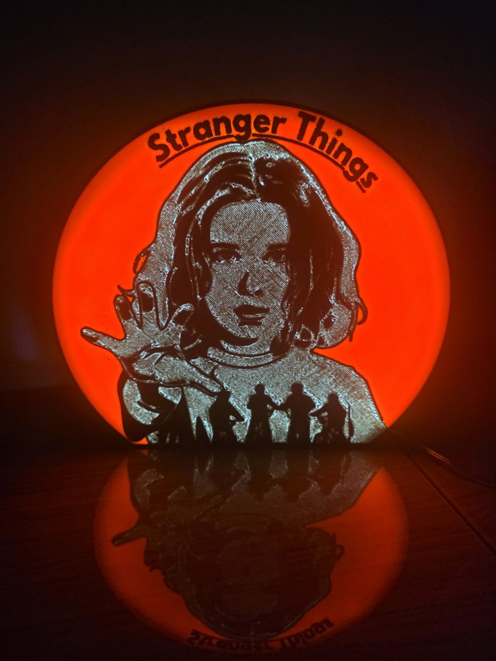 Lampade: Lampada Stranger Things Eleven LED 3D – Nuovo (secondo la descrizione) da Figino venduto da dif_2gsf