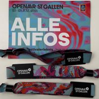 3x 3-Tagespass (Fr - So) Open Air St. Gallen OASG